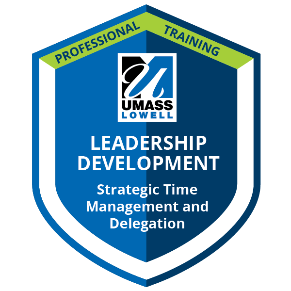 Strategic Time Management and Delegation badge